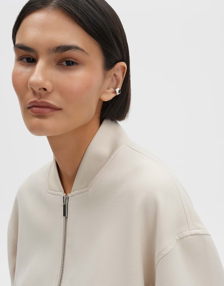 Someday -  Komfortabler Blouson mit Ballonsaum Regular Fit - Nayke