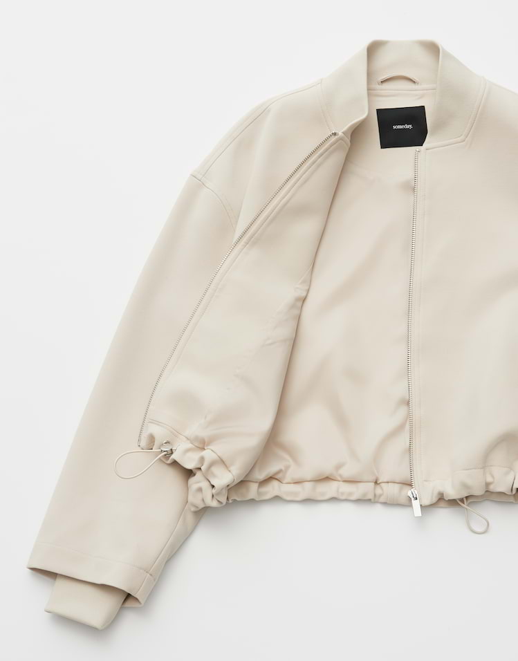 Someday -  Komfortabler Blouson mit Ballonsaum Regular Fit - Nayke