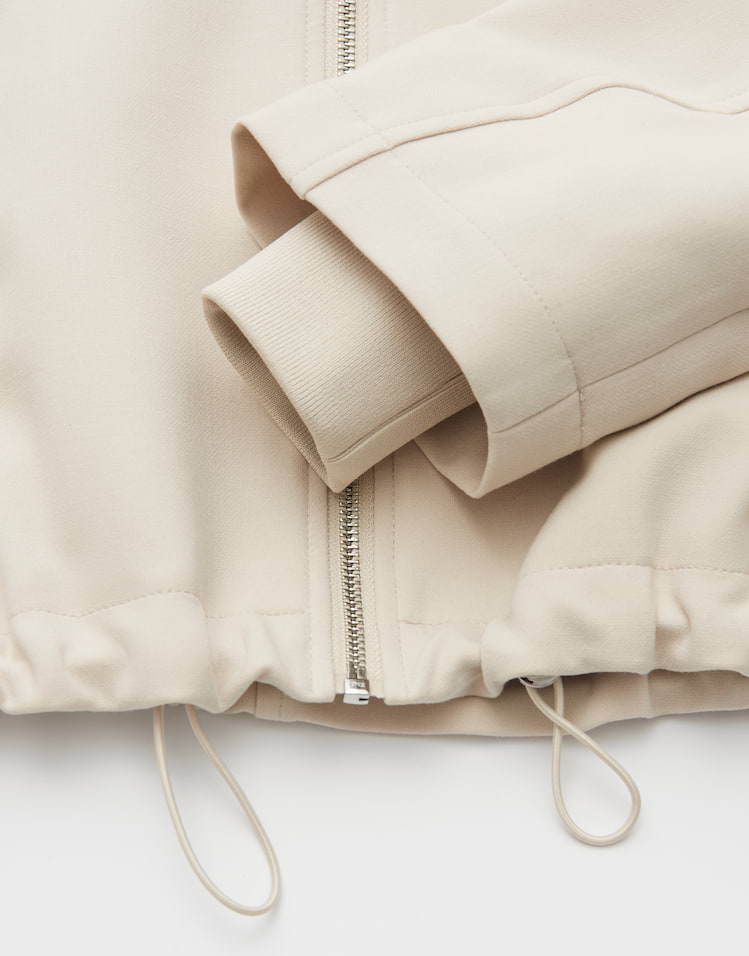 Someday -  Komfortabler Blouson mit Ballonsaum Regular Fit - Nayke