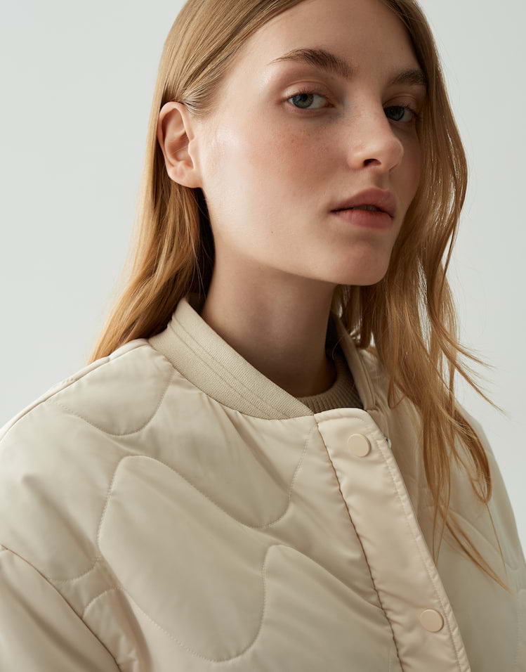 Opus - Wattierte Bomberjacke zum Wenden - Hallinu