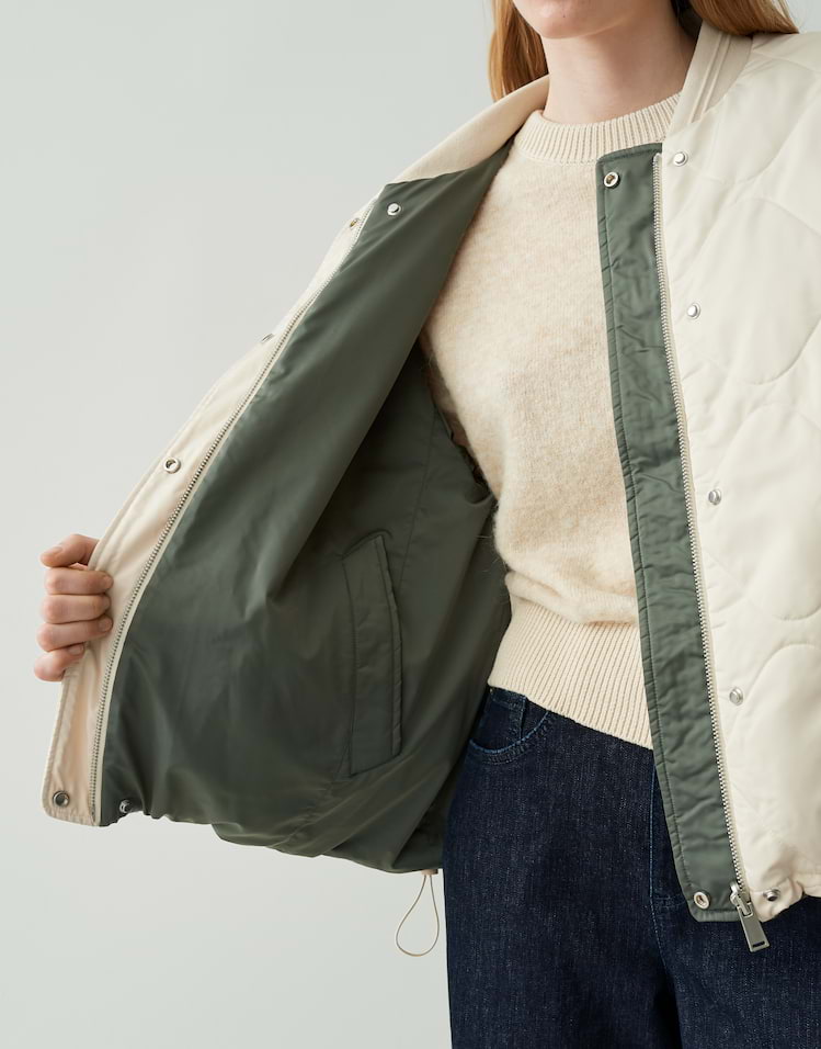 Opus - Wattierte Bomberjacke zum Wenden - Hallinu