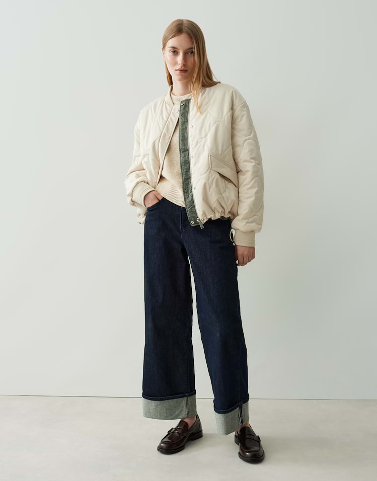 Opus - Wattierte Bomberjacke zum Wenden - Hallinu