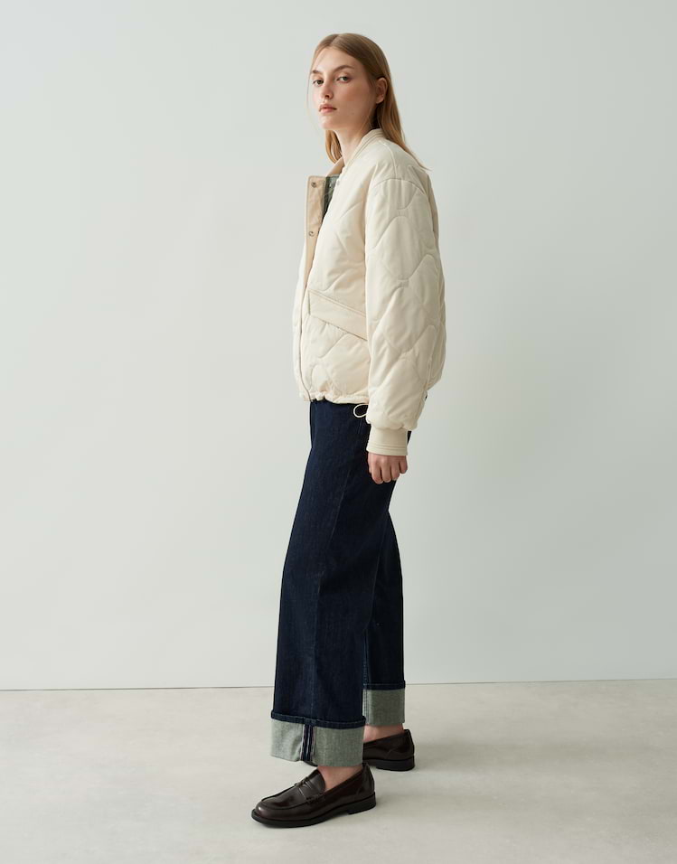 Opus - Wattierte Bomberjacke zum Wenden - Hallinu