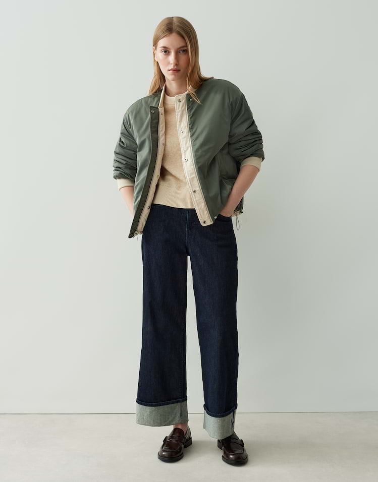 Opus - Wattierte Bomberjacke zum Wenden - Hallinu