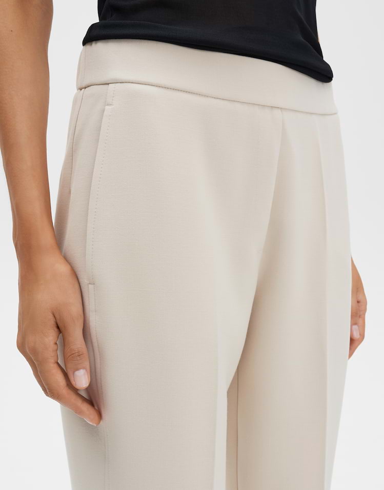 Someday - Verkürzte City Pants mit Komfortbund - Charlie Ease