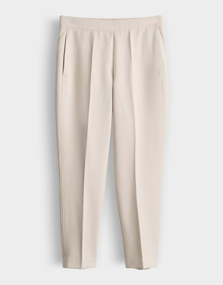 Someday - Verkürzte City Pants mit Komfortbund - Charlie Ease