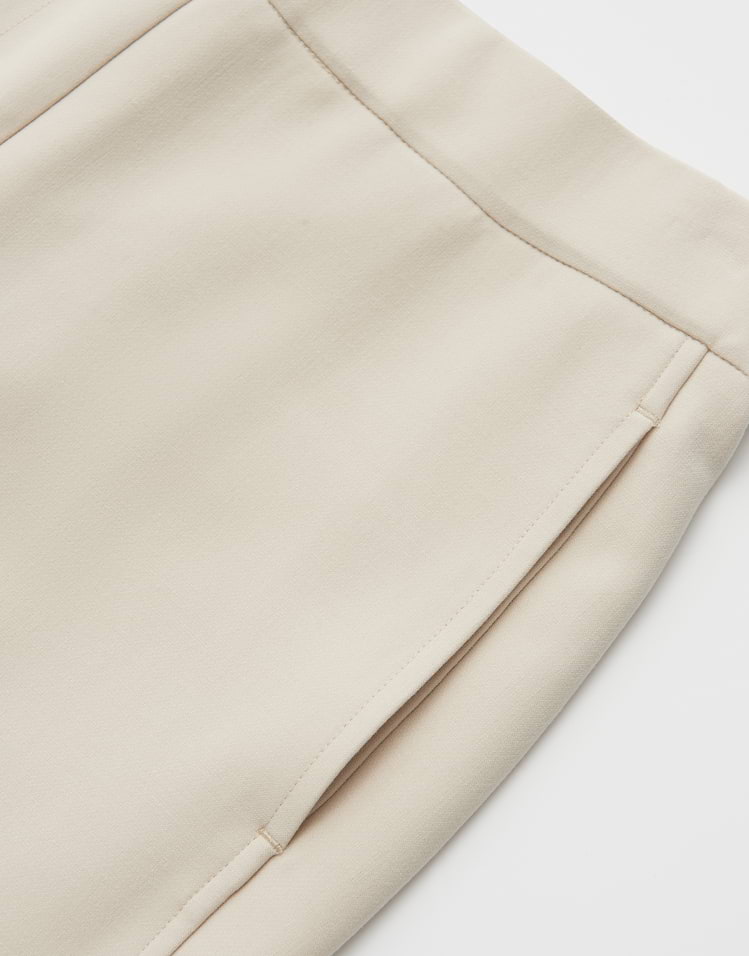 Someday - Verkürzte City Pants mit Komfortbund - Charlie Ease