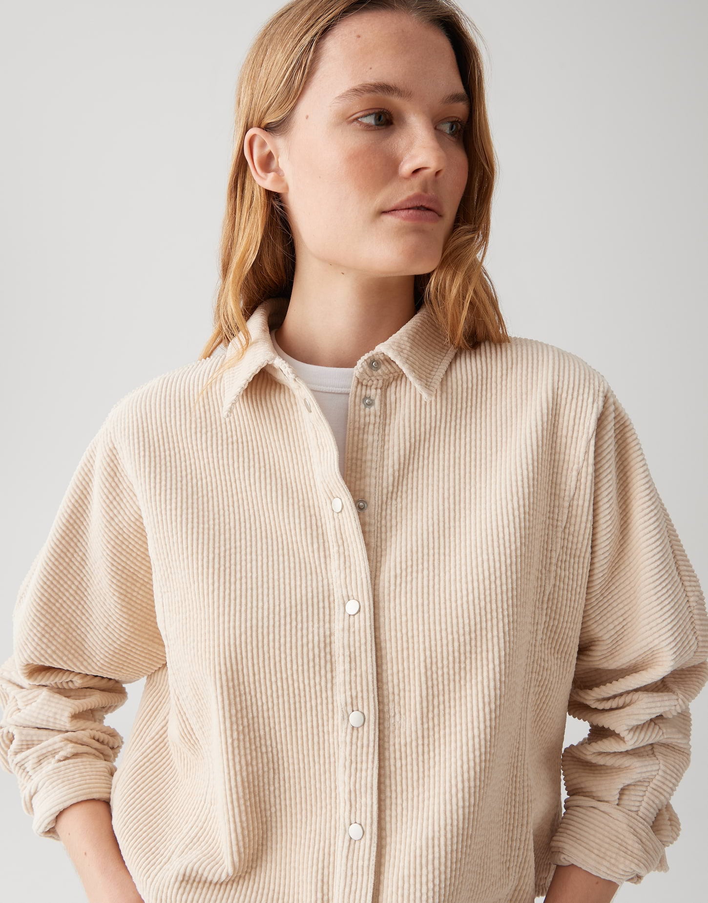 Opus - Weiche Cordbluse - Frenki