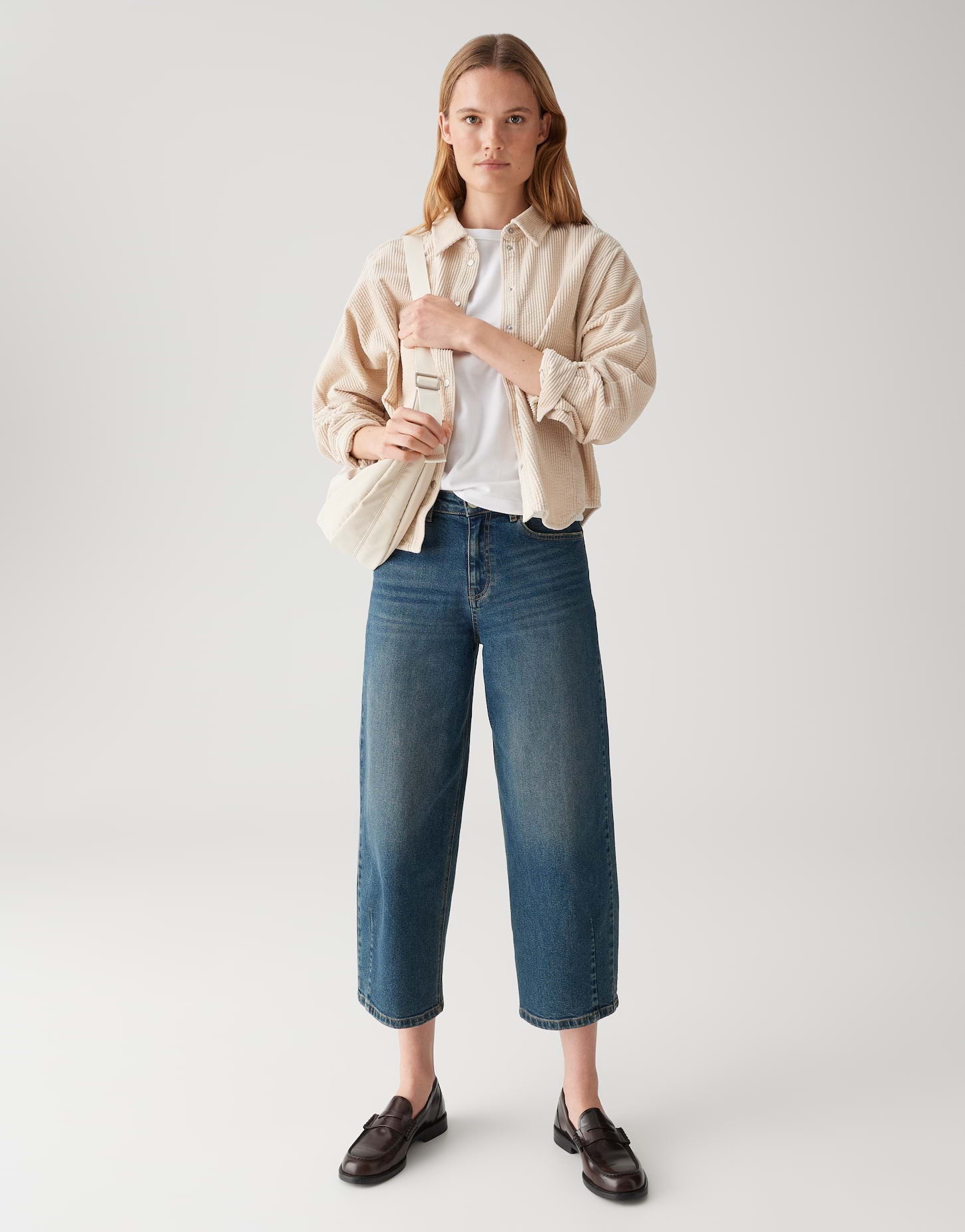 Opus - Weiche Cordbluse - Frenki