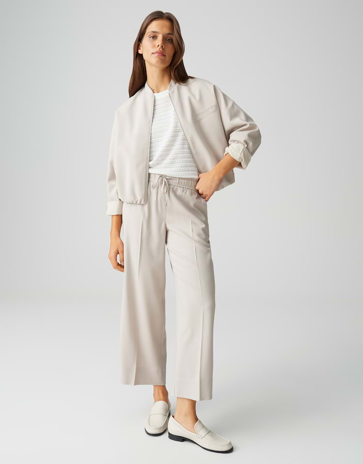 Opus - Culotte mit Komfortbund - Melane Breath