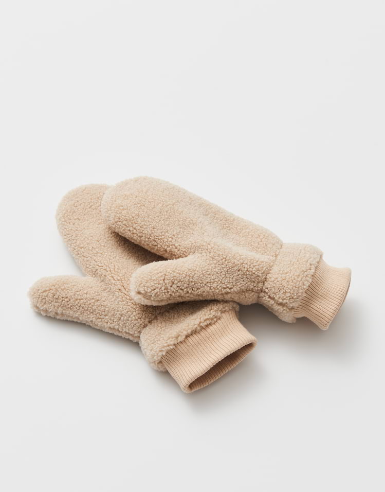 Opus - Fäustlinge aus Teddyfell - Akadie