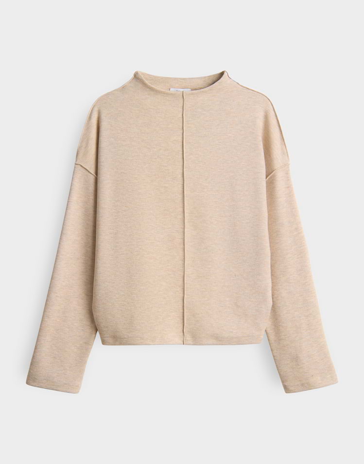 Opus - Jerseyshirt mit Biesendetails - Sinzi