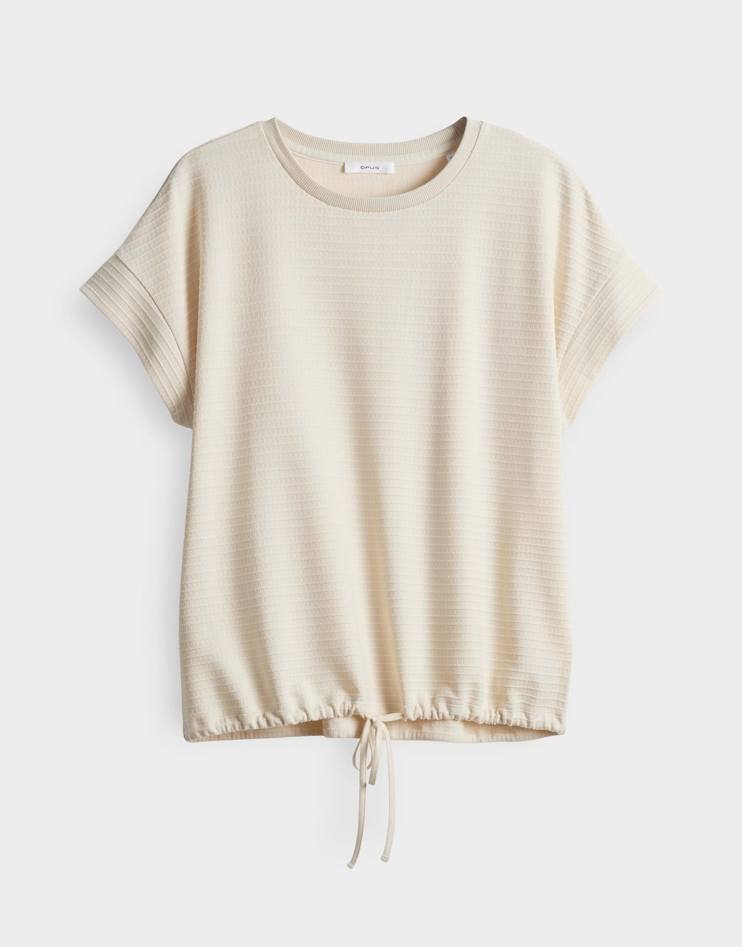 Opus - Jerseyshirt mit texturierter Oberfläche - Solke