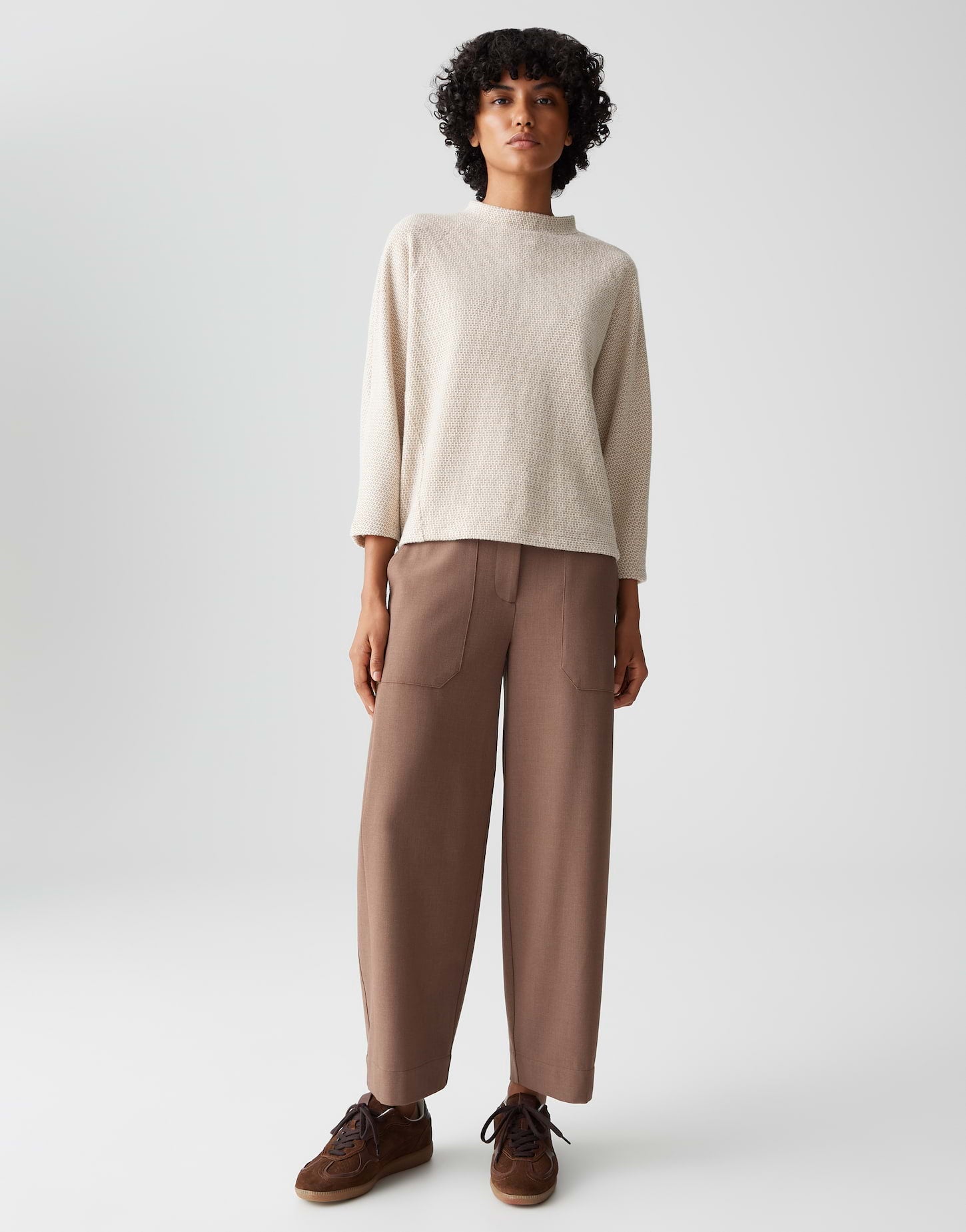 Opus - Jerseyshirt mit grafischem Muster - Sucozy