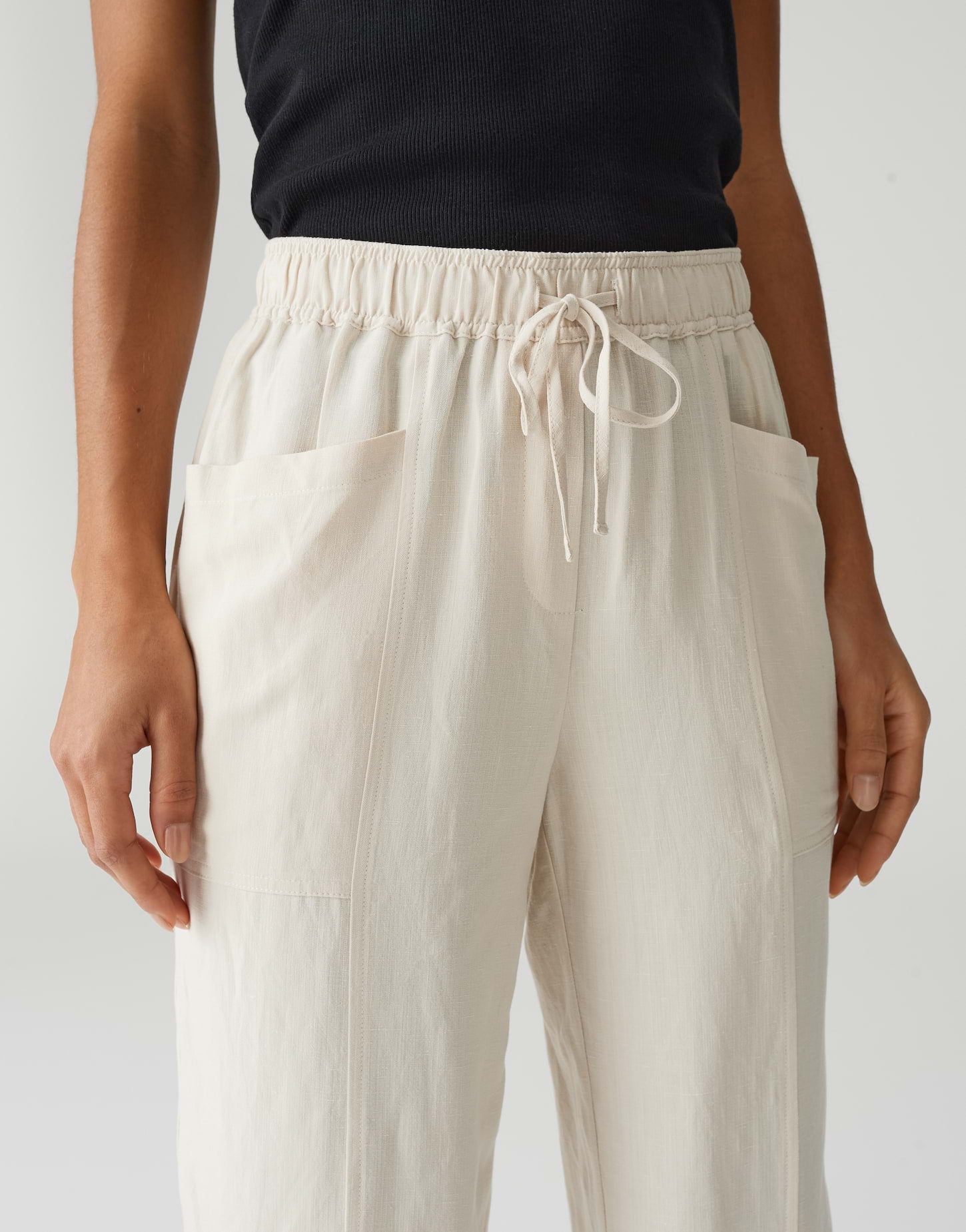 Opus - Relaxed City Pants aus Leinenmix - Myha