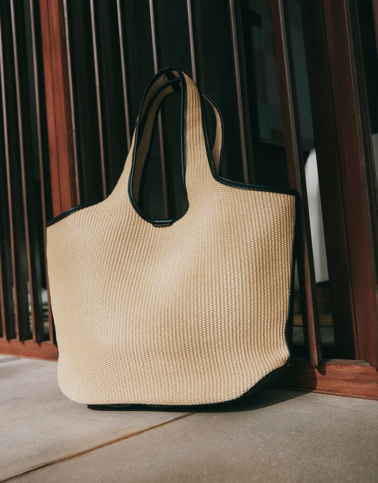 Opus - Maxi Shopper mit Kontrastpipings - Amellie