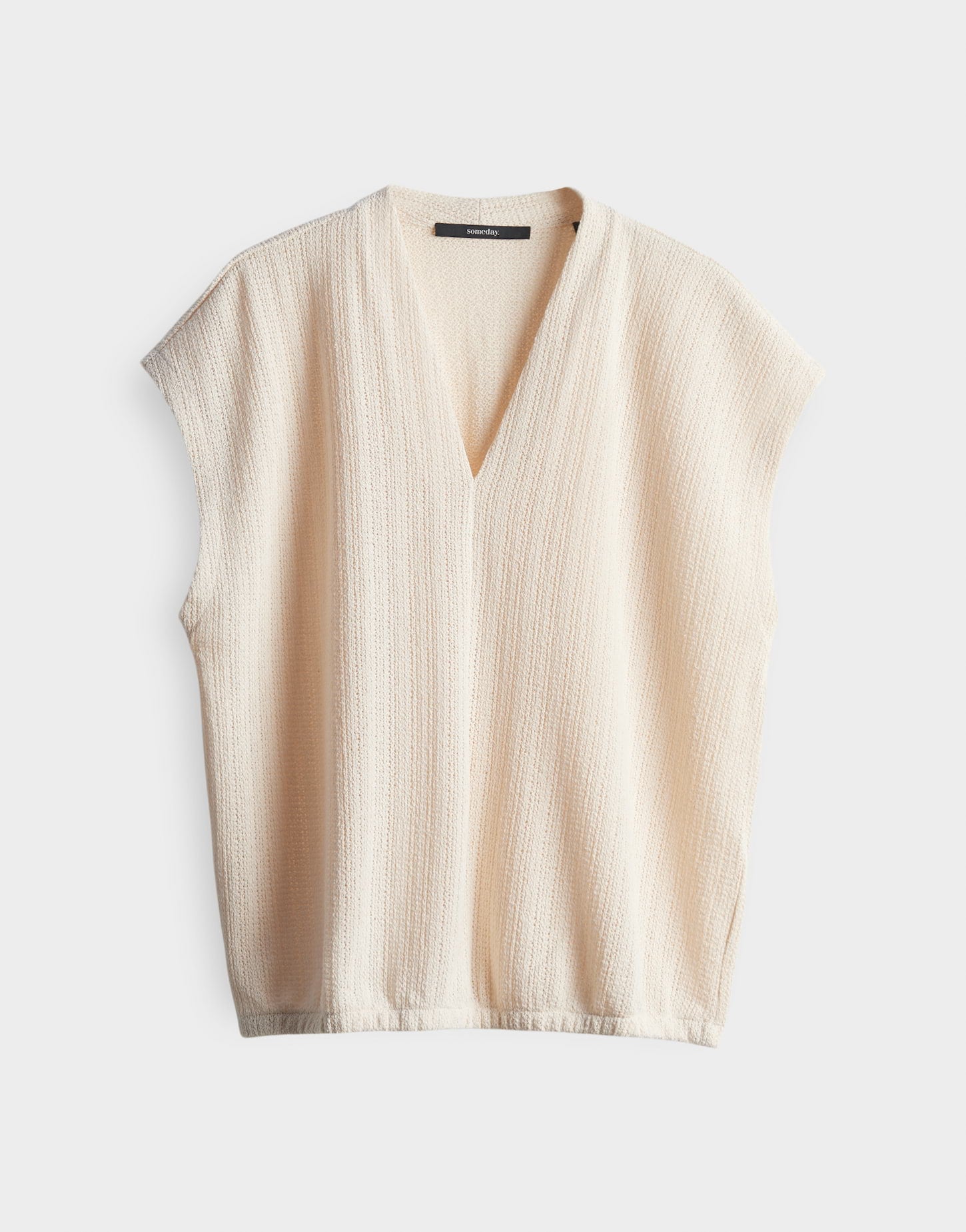 Someday - Regular Sweatshirt in zarter Strickoptik - Ubecca