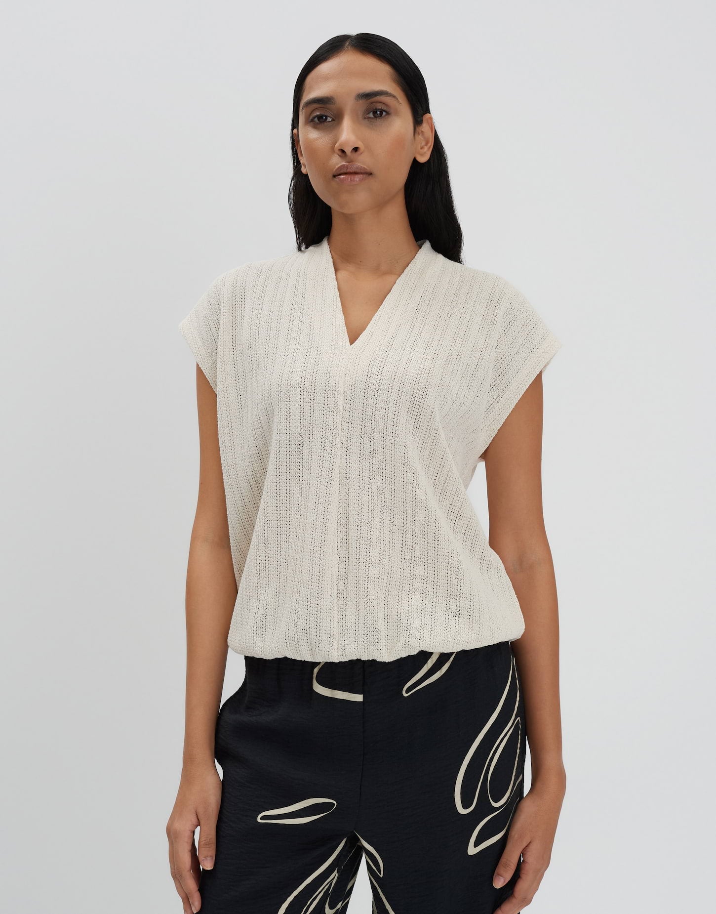 Someday - Regular Sweatshirt in zarter Strickoptik - Ubecca