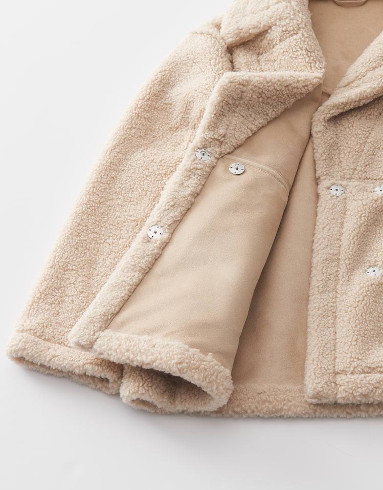 Opus - Wendejacke in Lammfell Optik - Henola