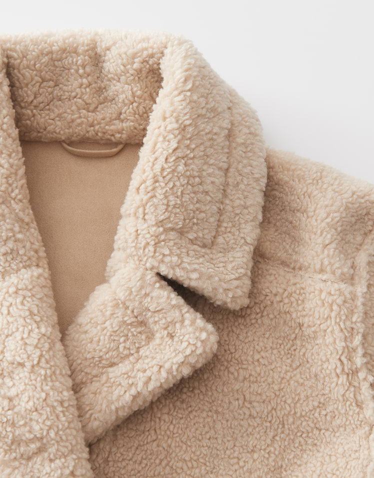 Opus - Wendejacke in Lammfell Optik - Henola