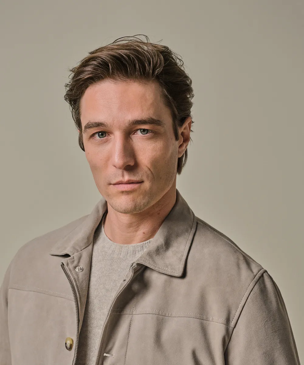 Profuomo - Stilvoller Blouson aus Veloursleder