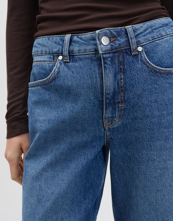 Someday - Barrel Jeans im Cotton Tencel™ Mix Mid Rise - Cellma