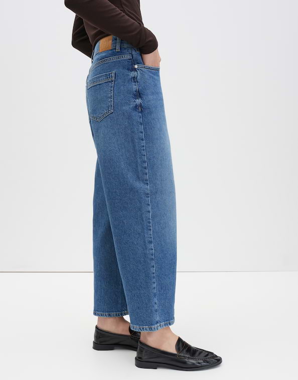 Someday - Barrel Jeans im Cotton Tencel™ Mix Mid Rise - Cellma