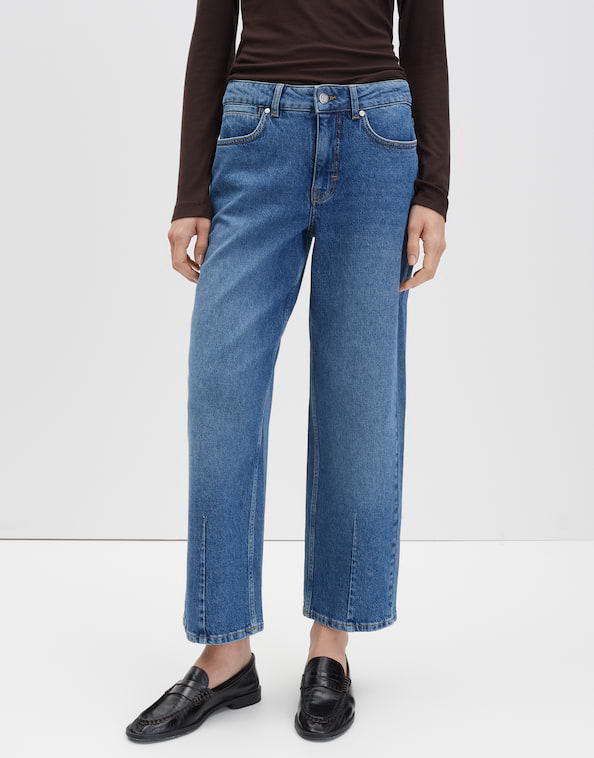 Someday - Barrel Jeans im Cotton Tencel™ Mix Mid Rise - Cellma