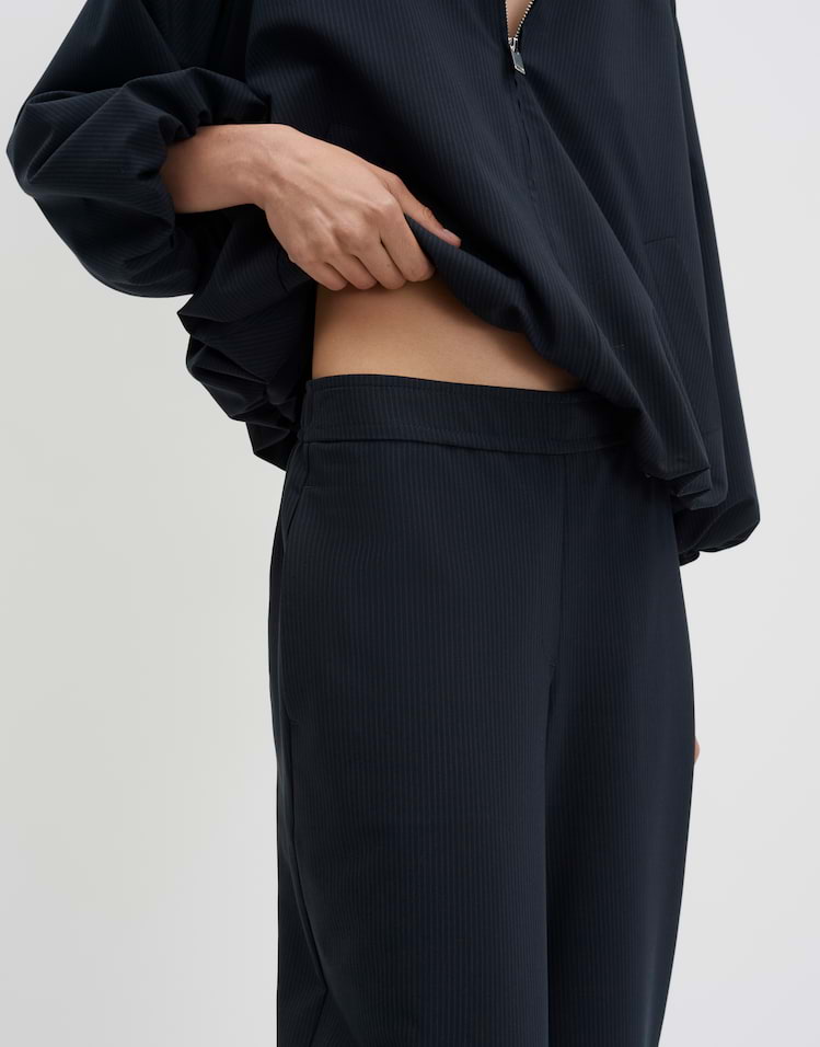 Someday - Relaxed City Pants mit Nadelstreifen - Charlie