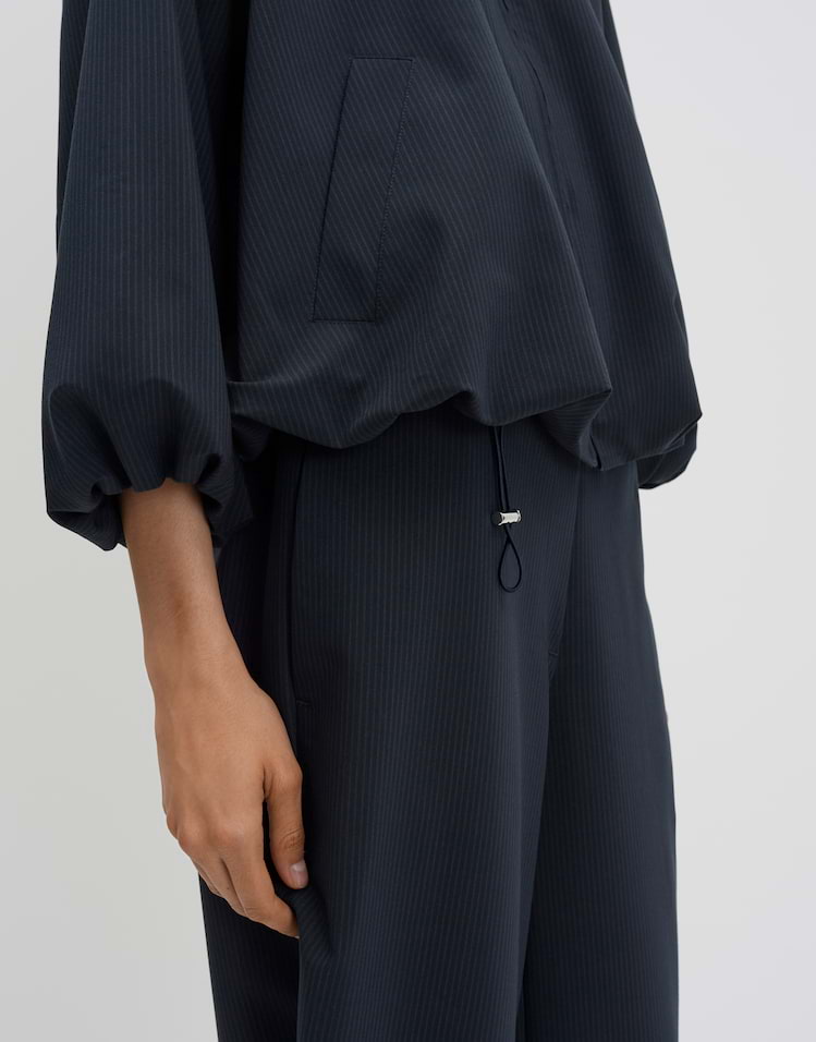 Someday - Blousonjacke mit feinem Nadelstreifen Regular Fit - Noela