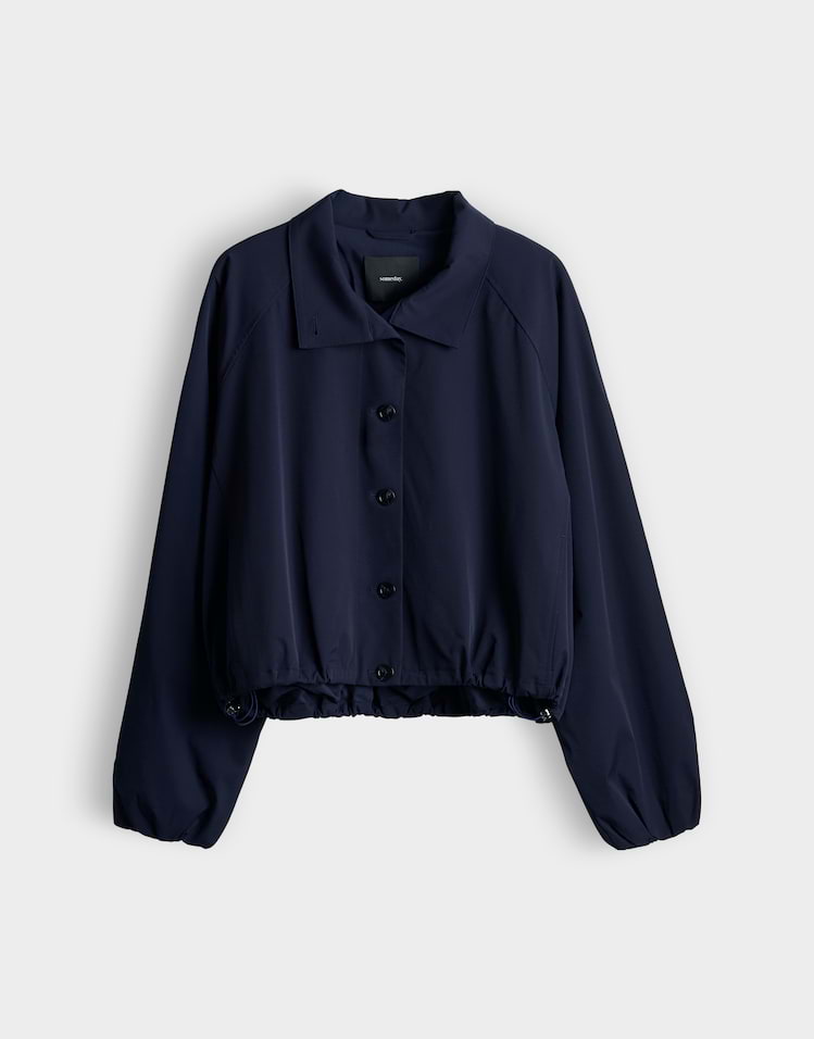 Someday - Blouson mit wandelbaren Kragen Regular Fit - Norli