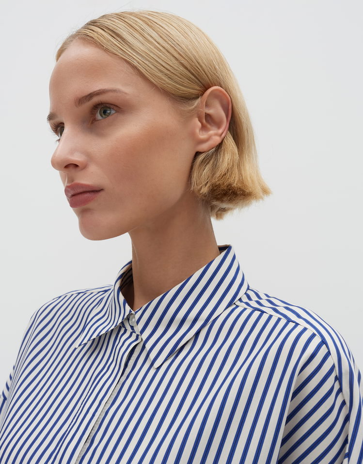 Someday - Streifenbluse aus Viskosemix - Zvenja