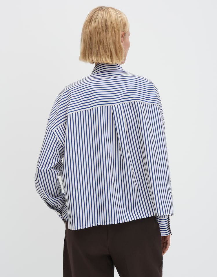 Someday - Streifenbluse aus Viskosemix - Zvenja