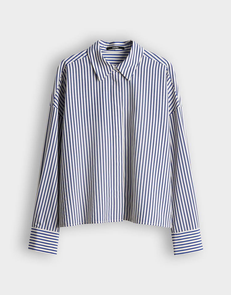 Someday - Streifenbluse aus Viskosemix - Zvenja