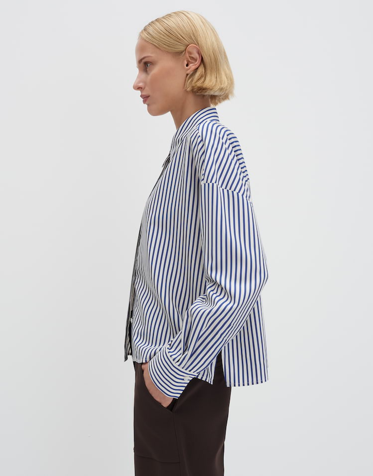 Someday - Streifenbluse aus Viskosemix - Zvenja