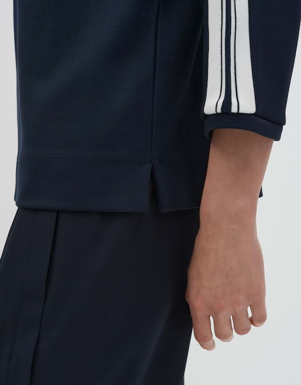 Someday - U-Boot Shirt mit sportiven Einsatz Regular Fit - Kelva