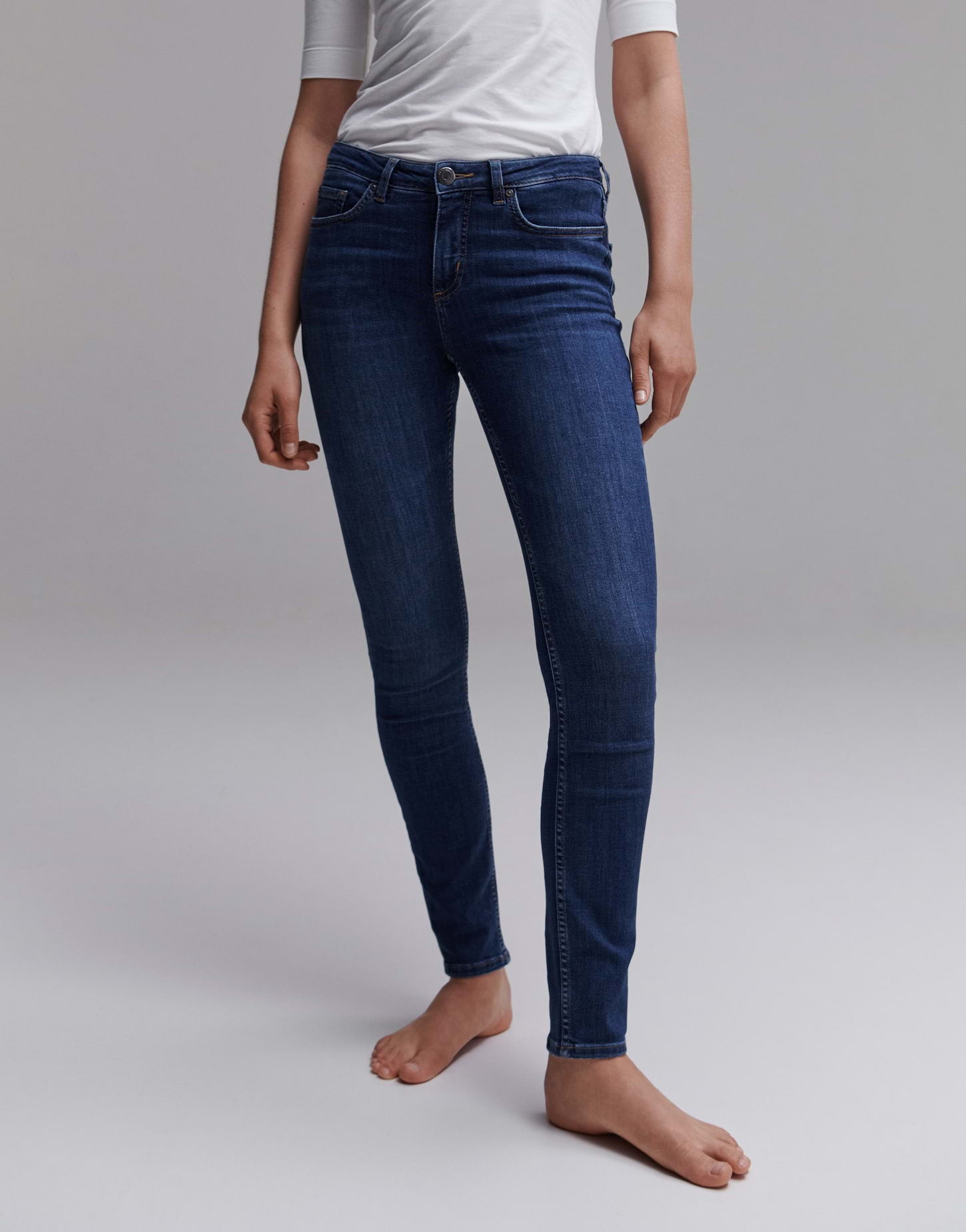 Opus - Basic Jeans mit schlankem Bein - Elma