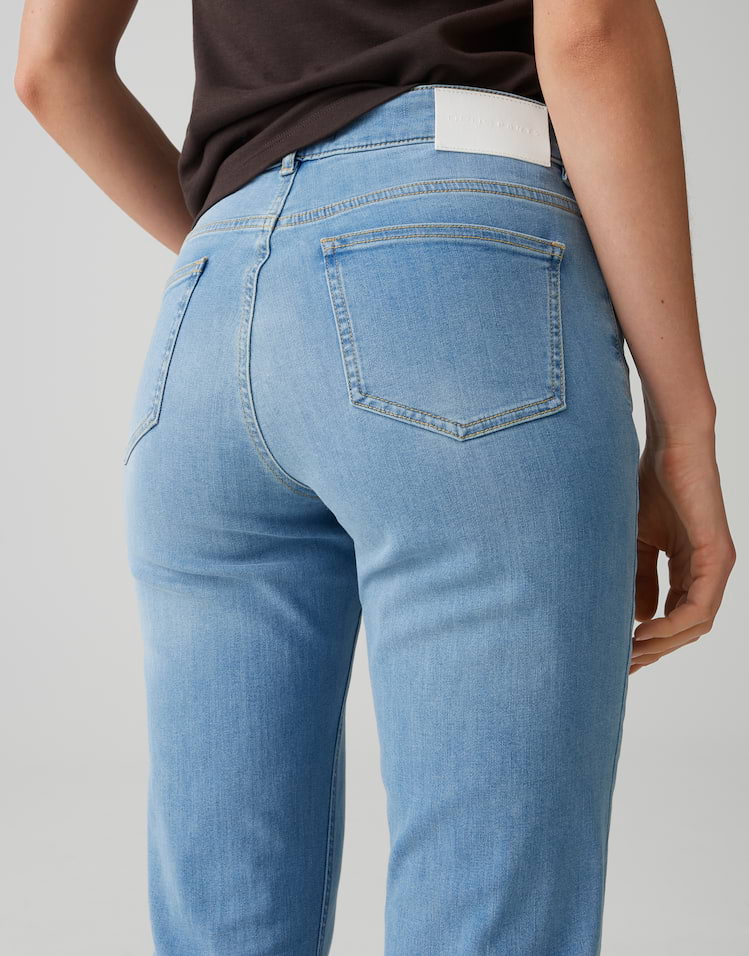 Opus - Slim Jeans mit Powerstretch Mid Rise - Melly Base
