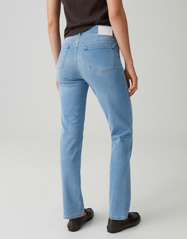 Opus - Slim Jeans mit Powerstretch Mid Rise - Melly Base