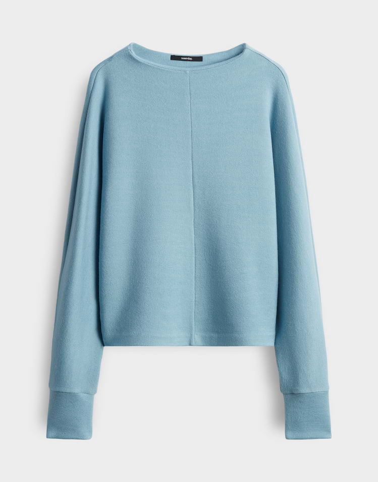 Someday - Sweatshirt aus weichem Viskose Mix - Utibby