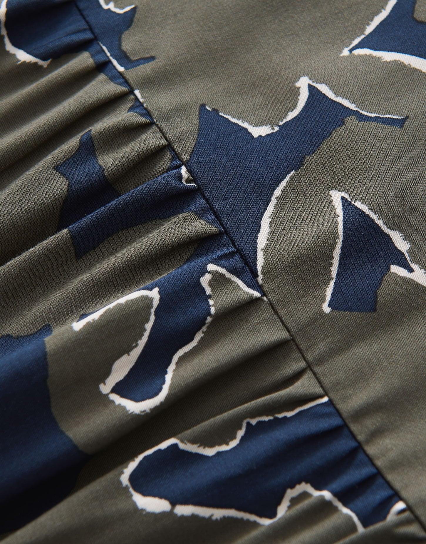 Opus - Trägerkleid mit abstraktem Print - Wicy