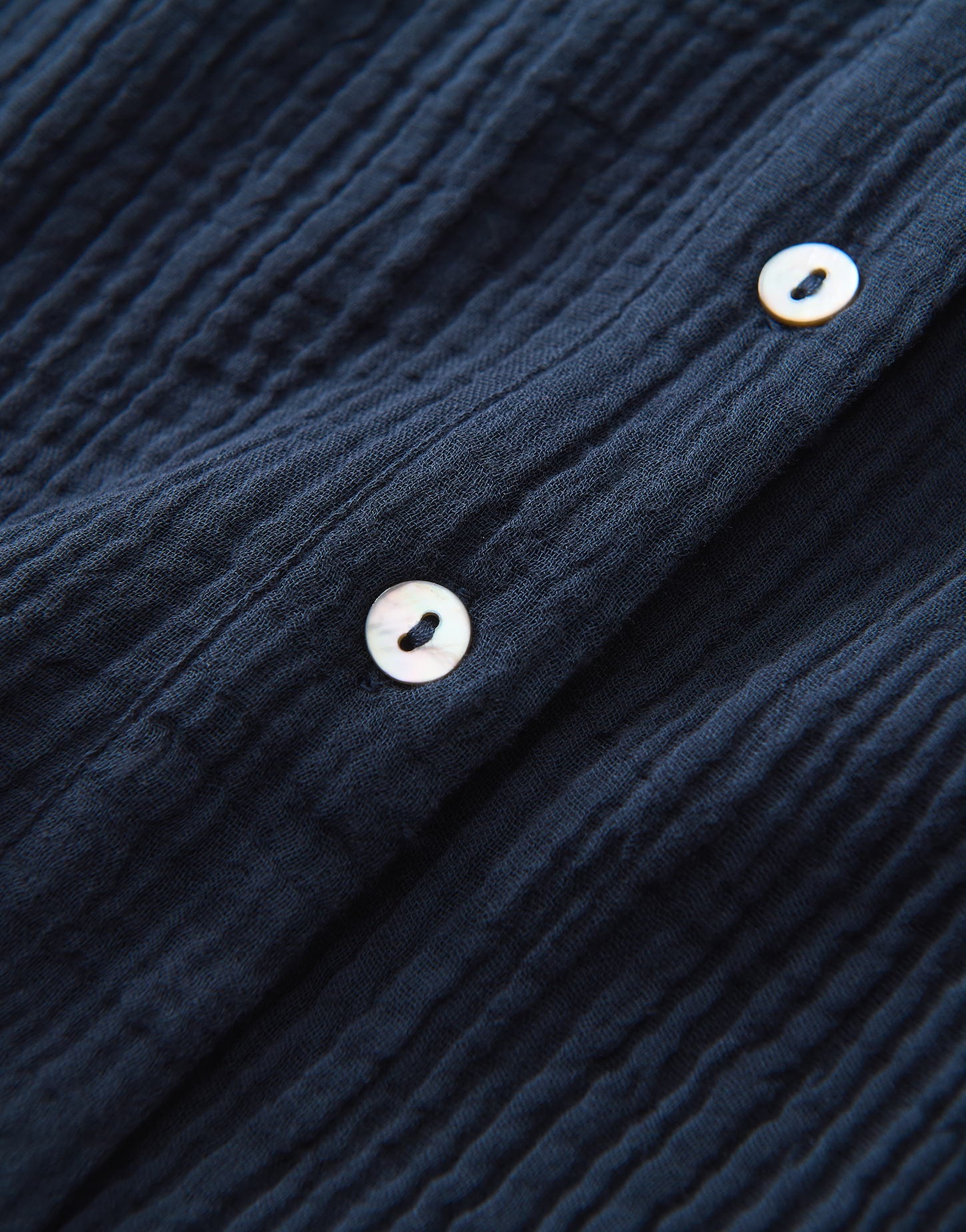 Opus - Volantkleid aus weicher Crash-Optik - Wolka