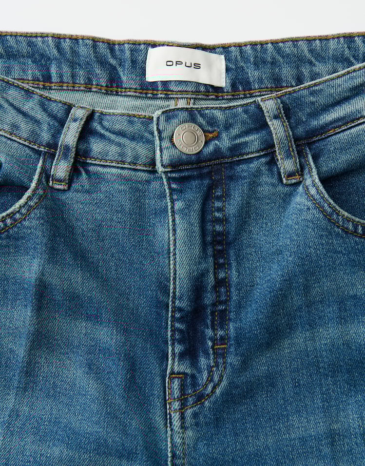 Opus -Verkürzte Wide Leg Jeans - Miva