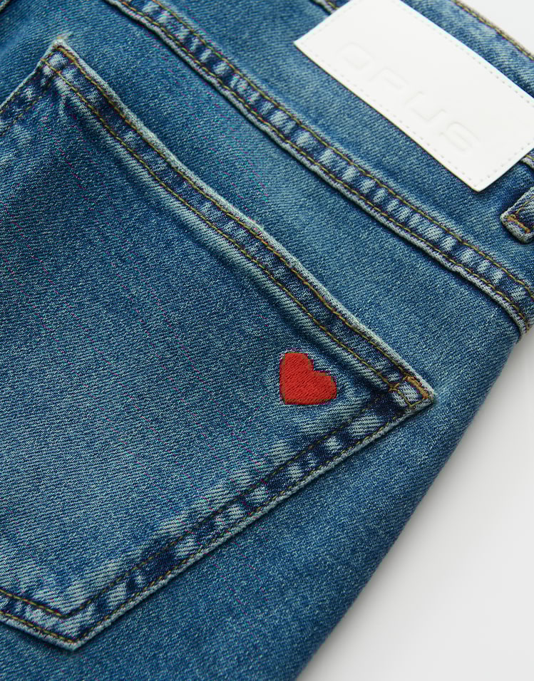 Opus -Verkürzte Wide Leg Jeans - Miva