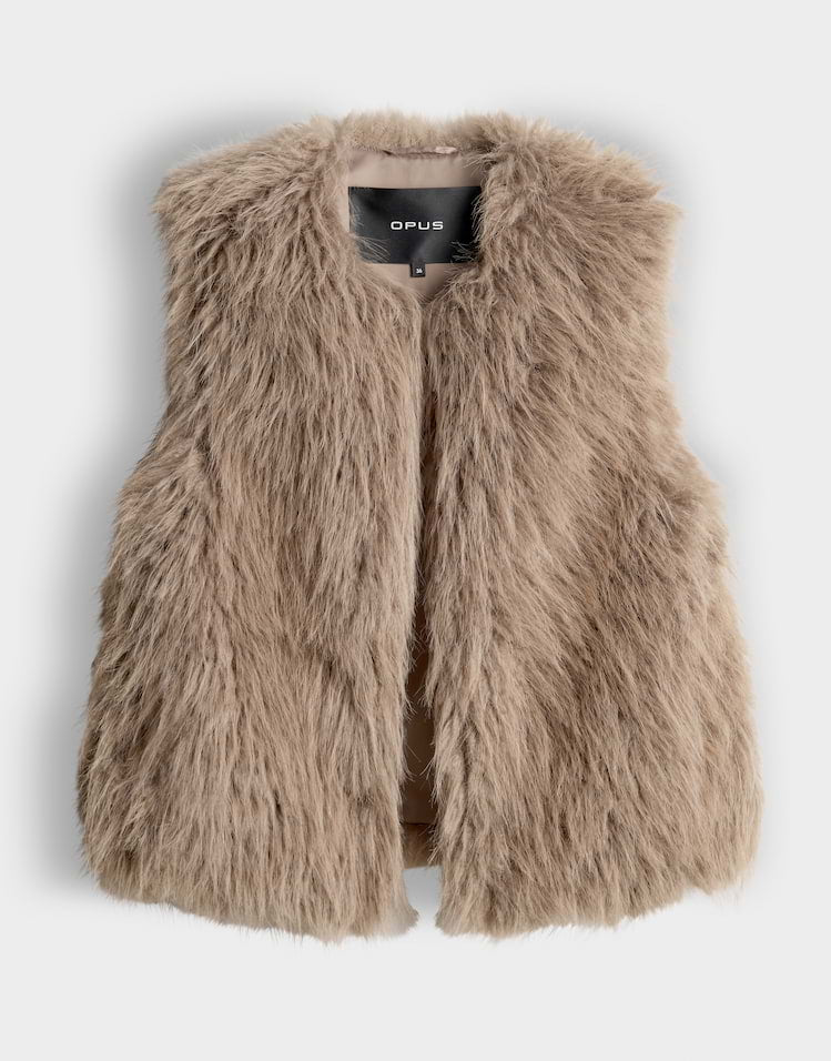 Opus -  Weste in Felloptik - Wondra