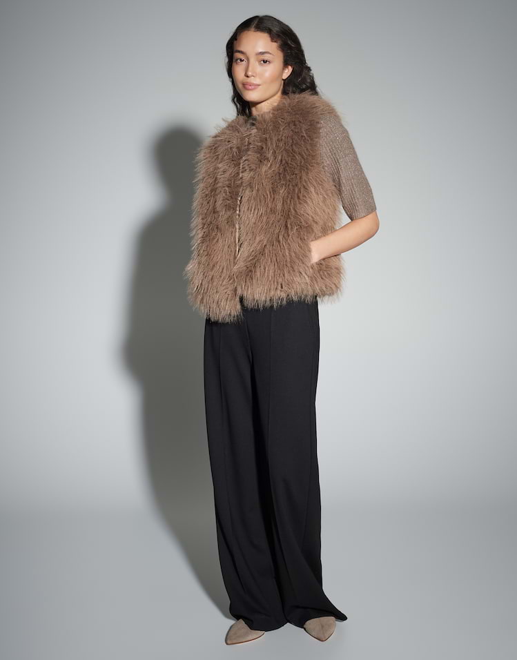 Opus -  Weste in Felloptik - Wondra