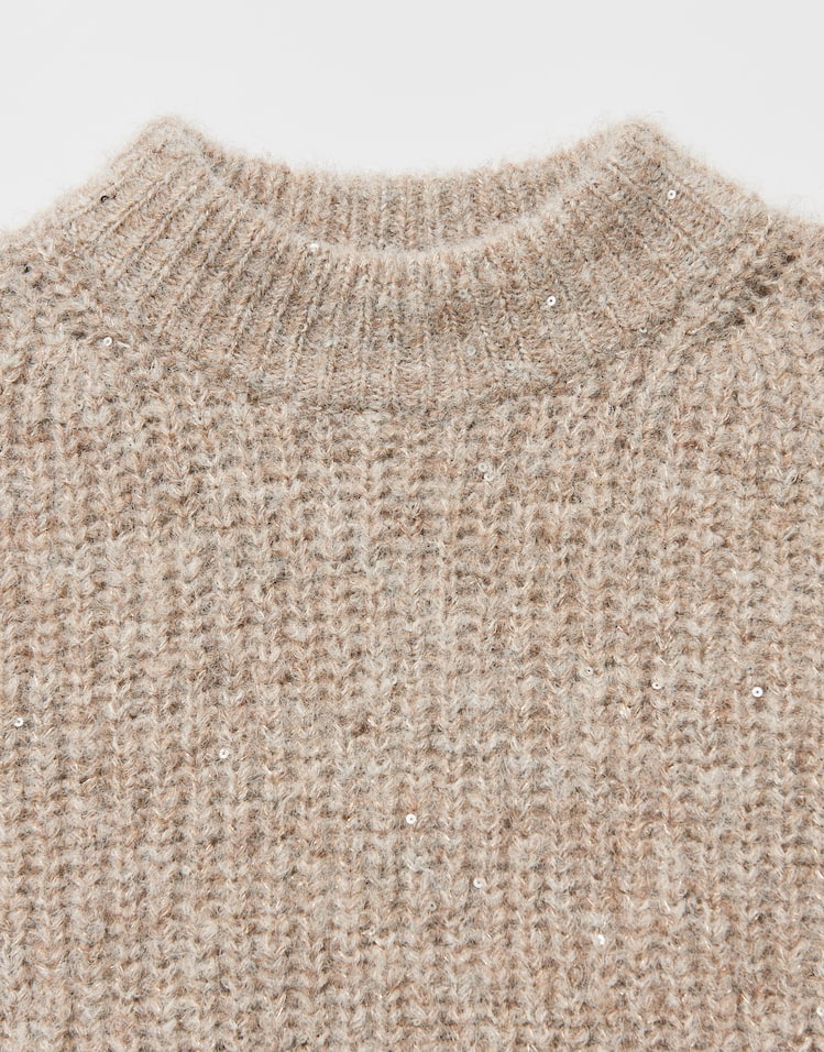 Opus -  Strickpullover Loose Fit mit dezentem Glanz - Paliet
