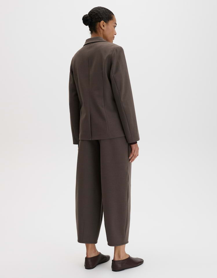 Someday - Leicht tailierter Blazer aus Viskose Mix Regular Fit -