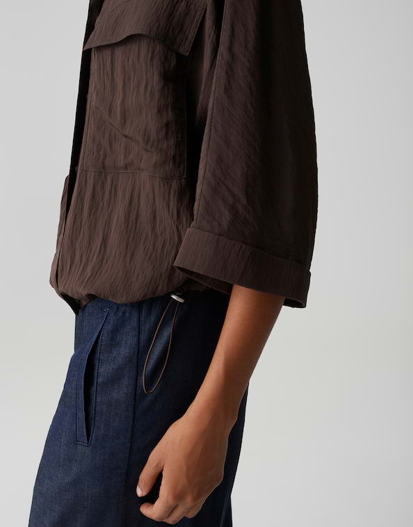 Opus - Crashbluse mit Utility Details - Fropa