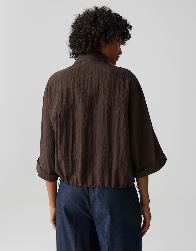 Opus - Crashbluse mit Utility Details - Fropa